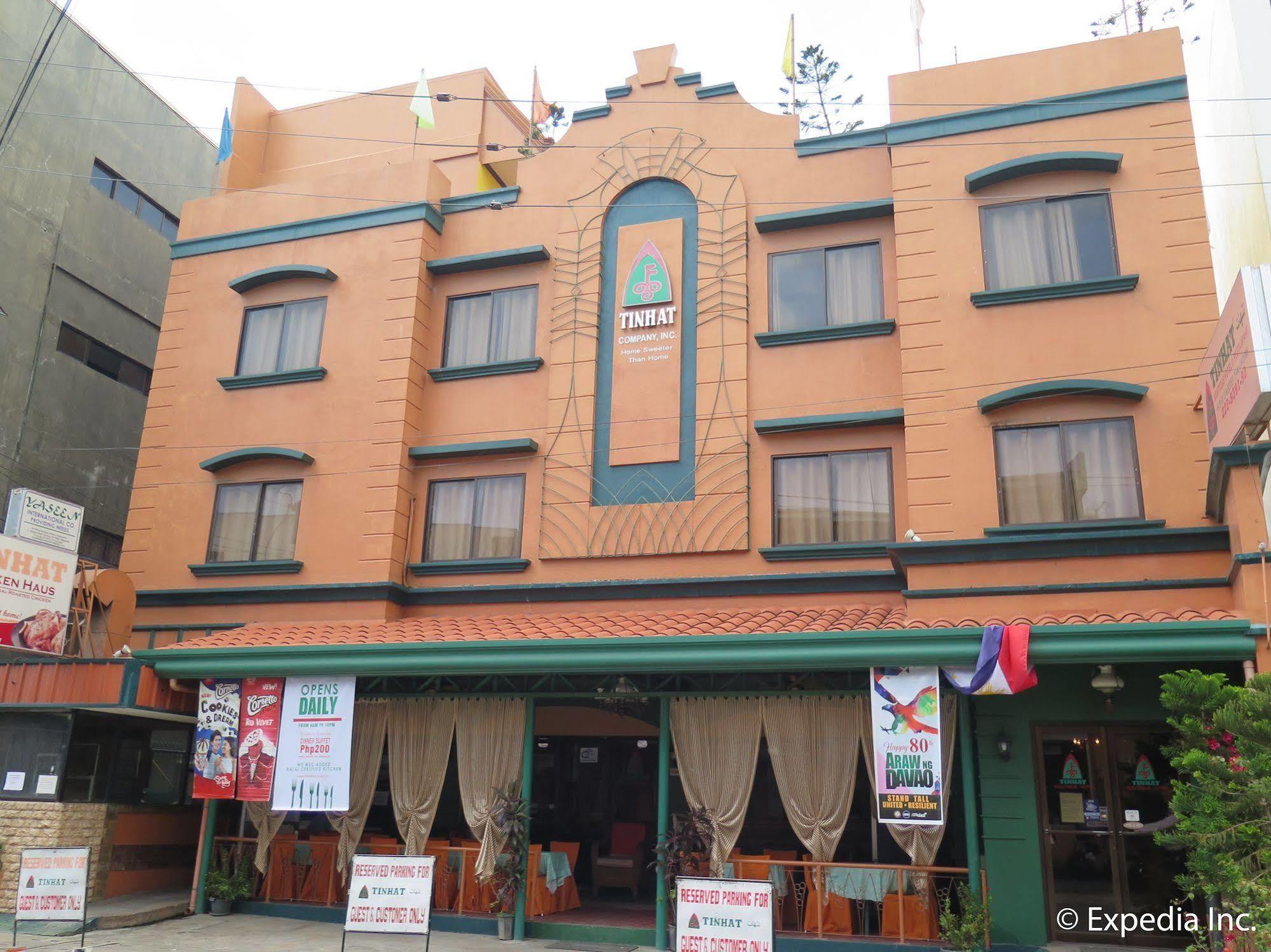 ทินแฮท บูติก โฮเต็ล แอนด์ เรสทัวรองต์ Bed & Breakfast Davao ภายนอก รูปภาพ